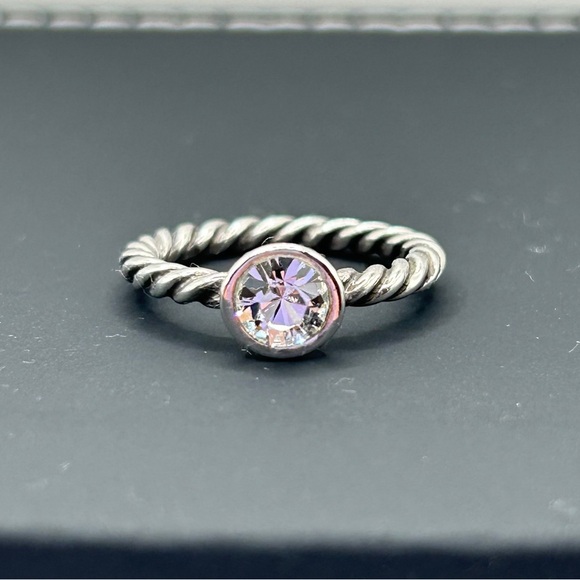 Brighton Crystal Stackable Ring Size 5 - Picture 1 of 6